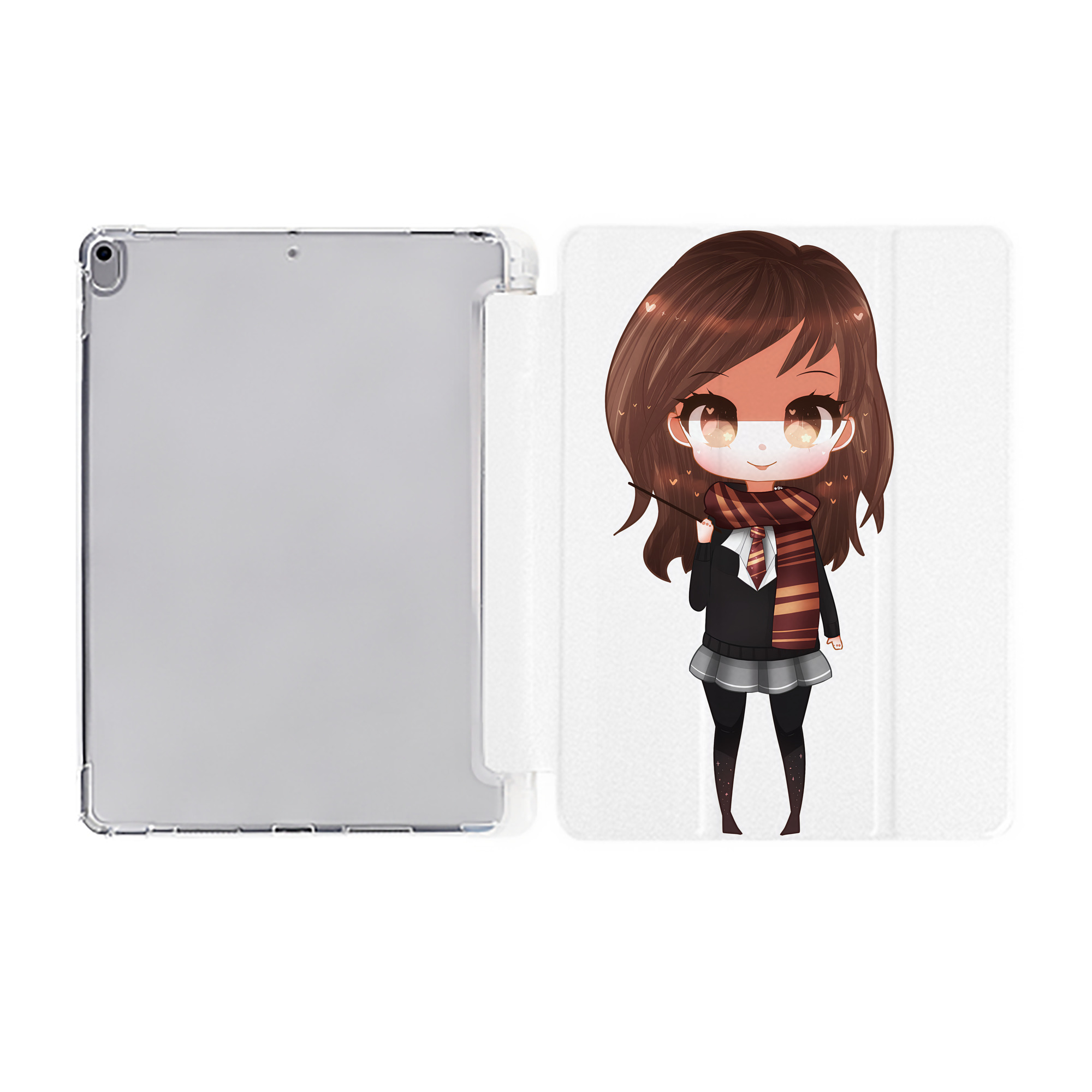 （画像用） Harry Potter ハリー・ポッターシリーズ IPad ケース ペン収納付き 三つ折りスタンド PUレザー×シリコン 対応機種9.5/10.5/10.9インチ